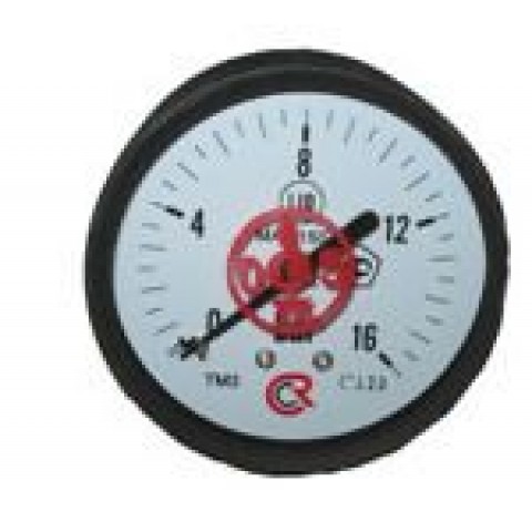 Манометр задн. подкл.1/4 Ø50мм 6 бар Манометр задн. подкл.1/4 Ø50мм 6 бар