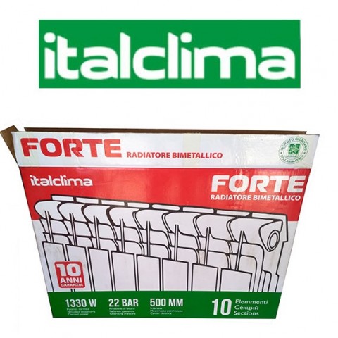 Біметалічний радіатор Italclima Forte 500/96 (Італія)