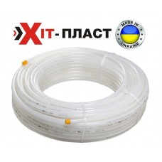 Труба для теплої підлоги HIT-PLAST 16x2.0 мм PEХ-В з кисневим бар'єром