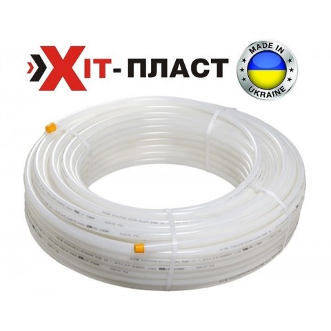 Труба для теплої підлоги HIT-PLAST 16x2.0 мм PEХ-В з кисневим бар'єром