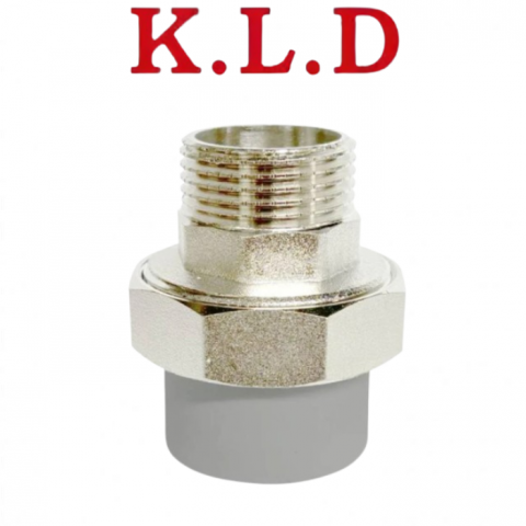 Американка з зовнішньою різьбою K.L.D 20х1/2"
