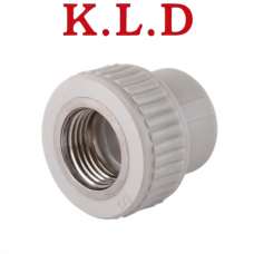 Муфта з внутрішньою різьбою K.L.D (МРВ) 20х1/2" Муфта з внутрішньою різьбою K.L.D (МРВ) 20х1/2"