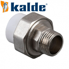 Американка з зовнішньою різьбою Kalde White 20х1/2" ECO 