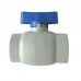Кран кульовий міні Kalde 20 blue