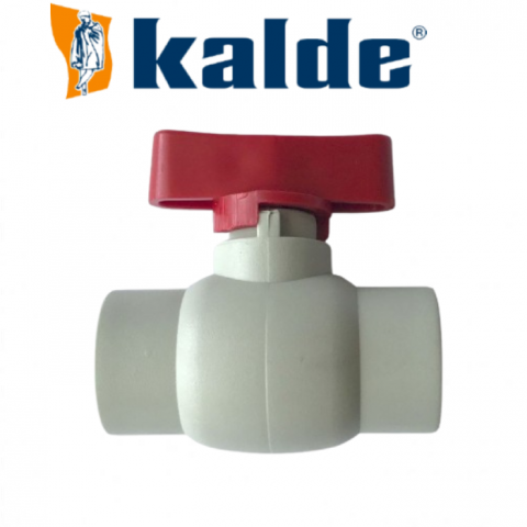 Кран кульовий міні Kalde 32 red