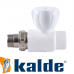 Кран радіаторний прямий Kalde White (КБП) 25х3/4" Кран радіаторний прямий Kalde White (КБП) 25х3/4"