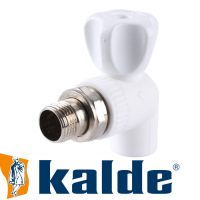 Кран радіаторний кутовий Kalde White (КБУ) 20х1/2" Кран радіаторний кутовий Kalde White (КБУ) 20х1/2"