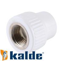 Муфта з внутрішньою різьбою Kalde White (МРВ) 20x1/2" Муфта з внутрішньою різьбою Kalde White (МРВ) 20x1/2"