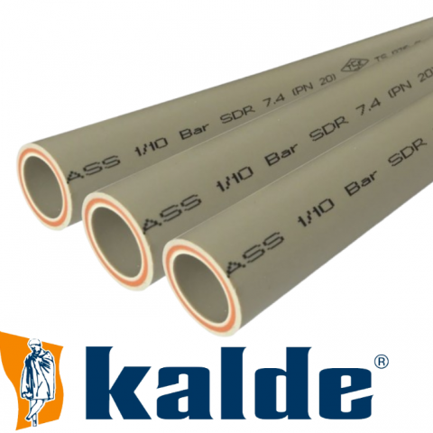 Труба PP-R Kalde Fiber PN20 63x10,5мм