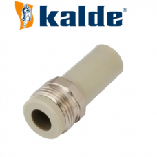 Штуцер (горло) з накидною гайкою Kalde 25х1" НР