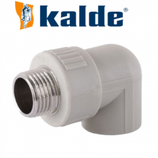Коліно з зовнішньою різьбою Kalde (КРН) 20х1/2"