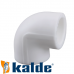 Поліпропіленове коліно Kalde White 40х90°