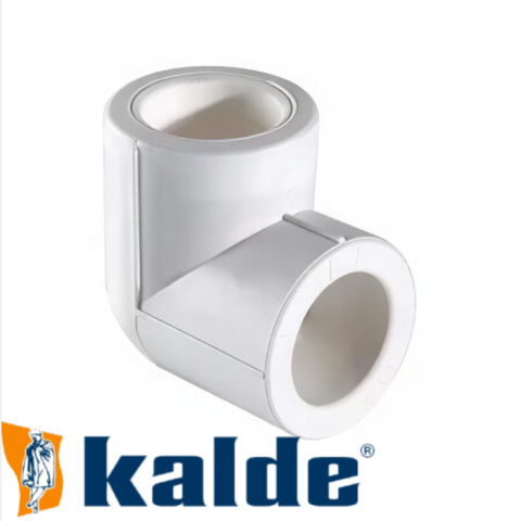 Поліпропіленове коліно Kalde White 32х90°