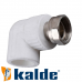 Коліно з накидною гайкою Kalde White (КНГ) 20х1/2"