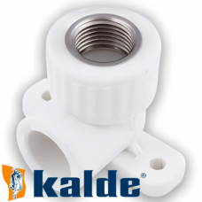 Настінне коліно з внутрішньою різьбою Kalde White 20х1/2"