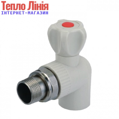 Кран радіаторний кутовий KR. (КБУ) 20х1/2" (К0157.PRO)