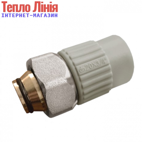 Муфта з євроконусом та накидною гайкою KR. 20х3/4"