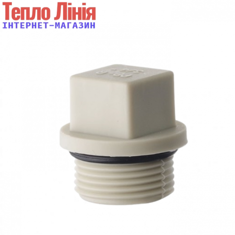 Заглушка з зовнішньою різьбою KR. 3/4"