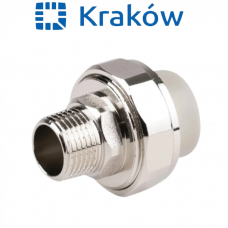 Американка з зовнішньою різьбою Krakow 20х1/2"