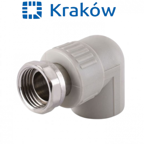 Коліно з накидною гайкою Krakow (КНГ) 25х3/4"