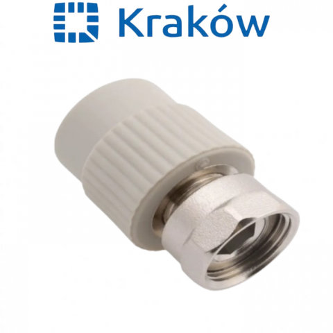 Муфта з накидною гайкою Krakow (МНГ) 25х1/2" BIG