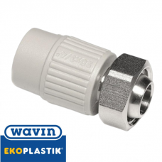 Євроконус з накидною гайкою Wavin Ekoplastik 20х3/4" Євроконус з накидною гайкою Wavin Ekoplastik 20х3/4"