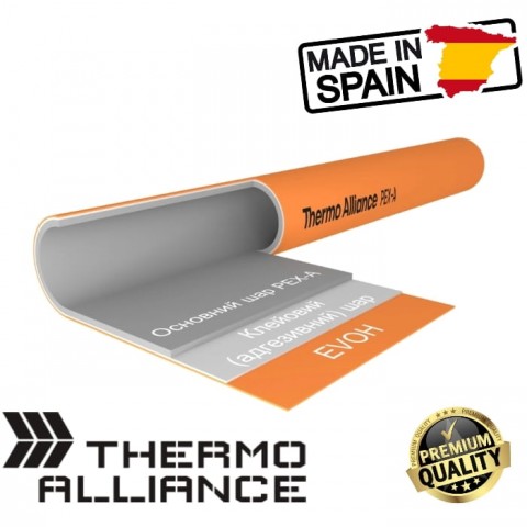 Труба для теплої підлоги Thermo Alliance PEX-A 16х2.0 мм з кисневим бар'єром